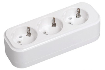 Колодка 3-х местная з/к К03 CLASSIC IEK (упак.152/38)