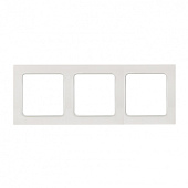 Стокгольм Рамка 3-местная белая EKF PROxima