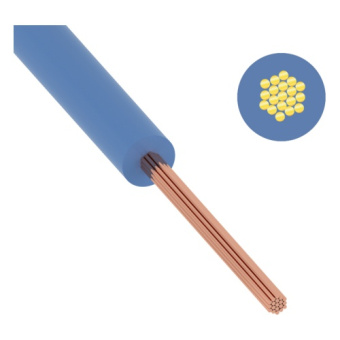 Провод медный ПВ 3 (ПуГВ)   6 синий ГОСТ