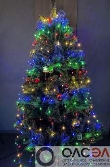 ЭРА Гирлянда на елку 200LED (микро) разноцв. 2м, 10 нитей. медн.провод IP20 8228 ENIN -2NM lБ0047966