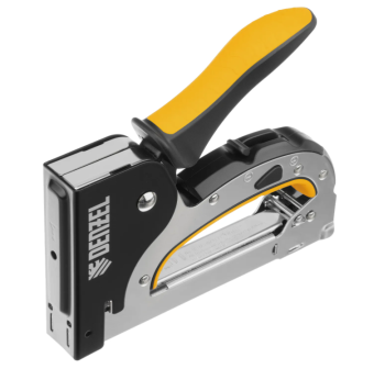 Степлер мебельный тип 53 4-14 мм Denzel