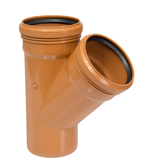 Тройник наружной канализации ПП 110/110х45  (16)  Jakko Тройник наружной канализации ПП 110/110х45  (16)  Jakko