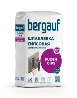 Шпаклевка на гипсовой основе Bergauf Fugen Gips, 25 кг