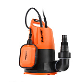 Насос погружной дренажный "PATRIOT"  450Вт, 133 л/мин. макс напор 5м кабель 7м корпус пластик