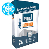 Клей для укладки ячеистых блоков Bergauf Kleben Block ЗИМА, 25 Клей для укладки ячеистых блоков Bergauf Kleben Block ЗИМА, 25