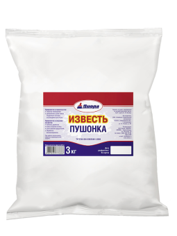 Известь пушонка, 3 кг