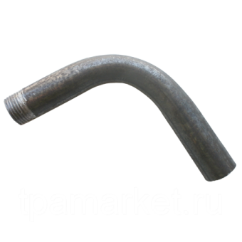Отвод стальной гнутый 1 резьба Ду-15  