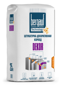 Декоративная штукатурка ЗИМА Bergauf Dekor, 25 кг. Декоративная штукатурка ЗИМА Bergauf Dekor, 25 кг.
