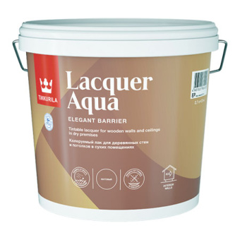 Лак интерьерный Tikkurila LACQUER AQUA EP п/гл 2,7л