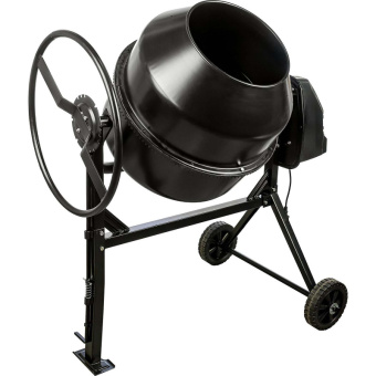 Бетономешалка угунный венец DGR BM-160, 160 л, 750 Вт