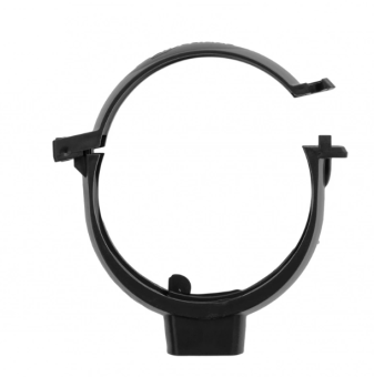 Хомут трубы ПВХ графит Элит