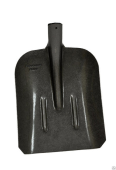 Лопата совковая рельсовая сталь без черенка песочная закругленная БРОНЯ