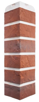 Угол наружный кирпич Рижский-02 0,44*0,11м