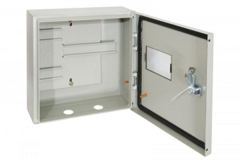 Корпус металлический ЩУ-3ф/(3+4мод) 300х300х124 IP54 Народный /ЩУРН/