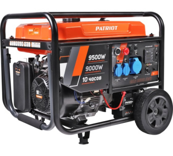 Бензогенератор 9000 Вт PATRIOT 9500AWS