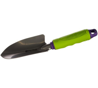 Совок посадочный широкий 85*300мм стальной пластиковая рукоятка Palisad