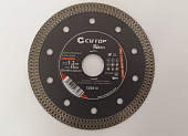Диск алмазный турбо CUTOP Profi X-ТУРБО тонкий 125*1,2*22 мм 10 мм