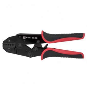 Пресс-клещи ПК-02 ( 0.25-6.0 мм2 НШвИ НШв)  	EKF/Expert  