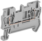 Клемма пружинная КПИ 2в-1,5 17,5А серый IEK (упак. 2400/60)