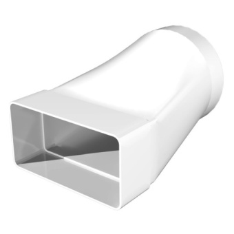 Соединитель плоский-круглый 60*120/d100 т/у Соединитель плоский-круглый 60*120/d100 т/у