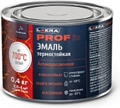 Эмаль термостойкая антикоррозионная Лакра PROF IT до 700С белый 0,4кг