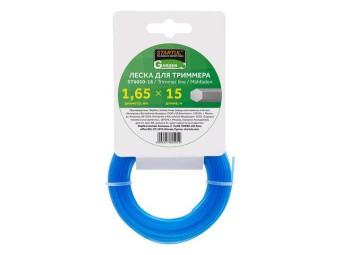 Леска STARTUL GARDEN 1,65 мм х 15 м шестигр. сеч.