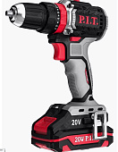 Дрель-шуруповерт PIT PSB20H-10C/1 X-DRIVER акк. 20В, 1*2,0Ah,ударный Li-ion, 40Нм, 2скор, ЗУ, кейс
