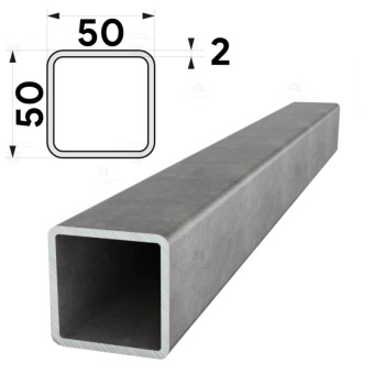 Труба профильная 50*50*2 (L=3м), шт
