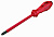 Отвертка диэлектрическая PH2x100мм до 1000В //25006-2-100 //KRAFTOOL