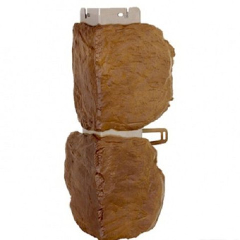 Угол наружный бутовый камень скифский 0,44*0,18м Фасад