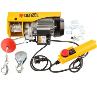 Тельфер электрический 540 Вт 0,25 т DENZEL TF-250 52011 Тельфер электрический 540 Вт 0,25 т DENZEL TF-250 52011