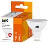 Лампа светодиодная ECO MR16 софит 7Вт 230В 3000К GU5.3 IEK