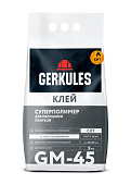 Клей для кафеля Суперполимер Геркулес GM-45, 5 кг