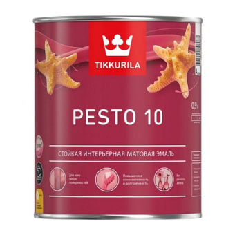 Эмаль Tikkurila PESTO 10 A  0,9л