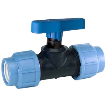 Шаровый кран ДУ - 20 мм ПНД (45)