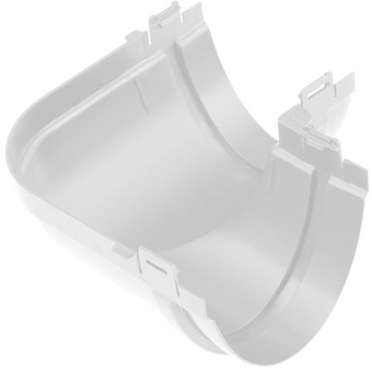 Угол желоба 90° белый Стандарт