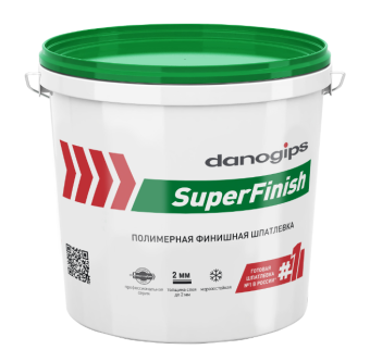 Шпатлевка Финишная ШИТРОК DANOGIPS SuperFinish, 18,1 кг