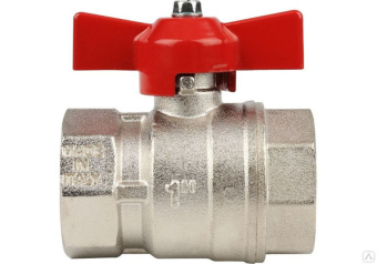 Кран шаровой   1"   в/в баб. (LIGHT) "Double-Lin" (20/120) Кран шаровой   1"   в/в баб. (LIGHT) "Double-Lin" (20/120)