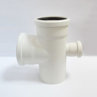 Крестовина  110/110/50 угол.87 одноплоскостн. белая (20) ДИГОР