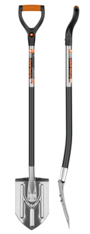 Лопата штыковая нержавеющая сталь FINLAND 0737