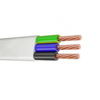 Провод ПУБГП 3х1,5 белый (АНАЛОГ ПВС)