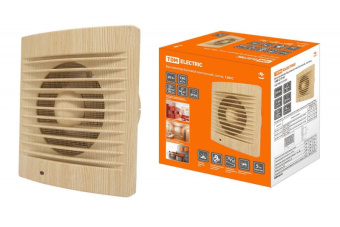 Вентилятор осевой, вытяжной 120 С "ЭКО" (сосна) TDM/ 1