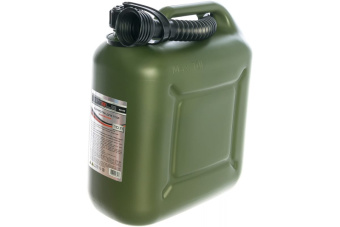 Канистра пластиковая усиленная для ГСМ вертикальная 10 л Stels