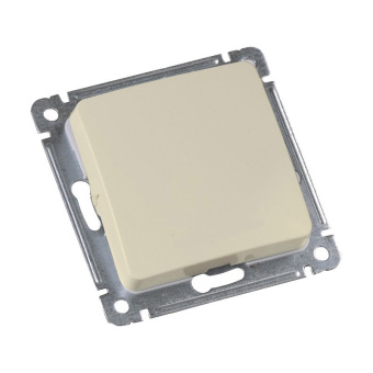 Механизм переключателя СУ 1 кл. MASTER, цвет  слоновая кость (упак. 20 шт.)