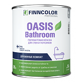 Краска Finncolor OASIS BATHROOM для влажных помещений A 0,9л