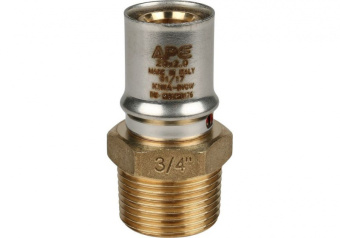 Муфта-пресс НР 16x 3/4" STOUT