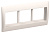 Рамка и суппорт для К.К. "Праймер" на 6 модулей, 75 мм белый IEK (упак.120/10)