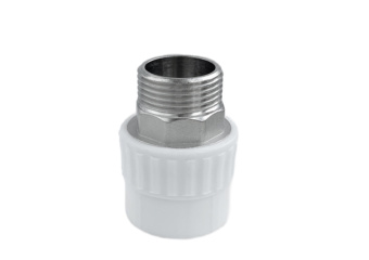 Муфта полипропиленовая переходная с НР 40 x 1 1/4" под ключ Valfex