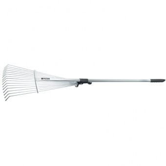 Грабли веерные 15-зубые ручка телескоп 1,2-1,5м PALISAD 6175655