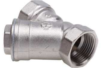 Фильтр косой латунный    "AQUALINK"  3/4" в/в  